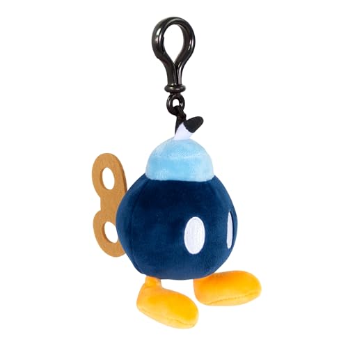Club Mocchi- Mocchi- Super Mario Clip-On Plush Toys - Bullet Bill, Green Shell, Mushroom & Bob-omb - Officially Licensed Soft Keychain Plushie - Kids Video Game Collectibles - Ages 3 Years and Up by Club Mocchi Mocchi - Image 2
