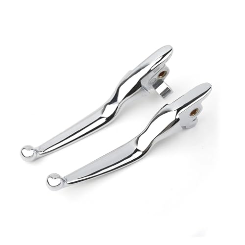 Palanca de embrague ajustable negra para manillar de Harley Touring Road King 8