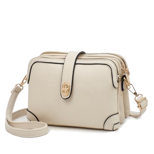 Image of Xiaoyu Small Crossbody Bags for Women Fashion Cell Phone Purse Ladies Multiple Pockets Shoulder Handbags Lightweight Wallet