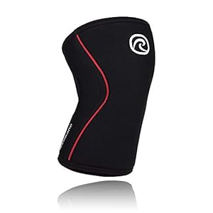 Rehband RX kniebandage 7 mm, zwart