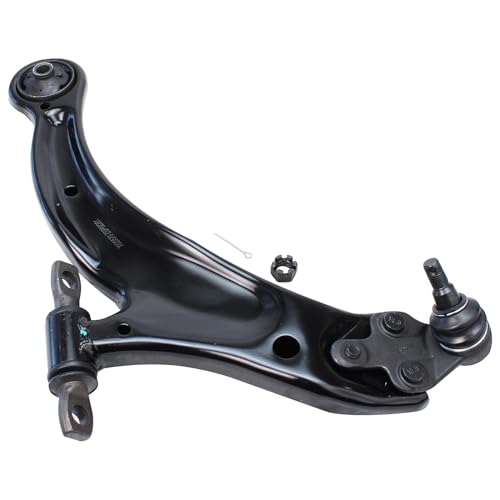 Image of Detroit Axle - Front End 8pc Suspension Kit for 1998-2003 Toyota Sienna Avalon Solara 1999 2000 2001 2002, 2 Lower Control Arms w /Ball Joints, 4 Inner & Outer Tie Rods, 2 Boots, Replacement