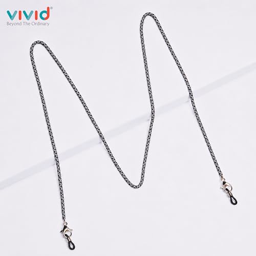 Image of Unisex Spec Holder Hook & Loop Anit Slip Eyewear Lanyard Fabric Strap Chain