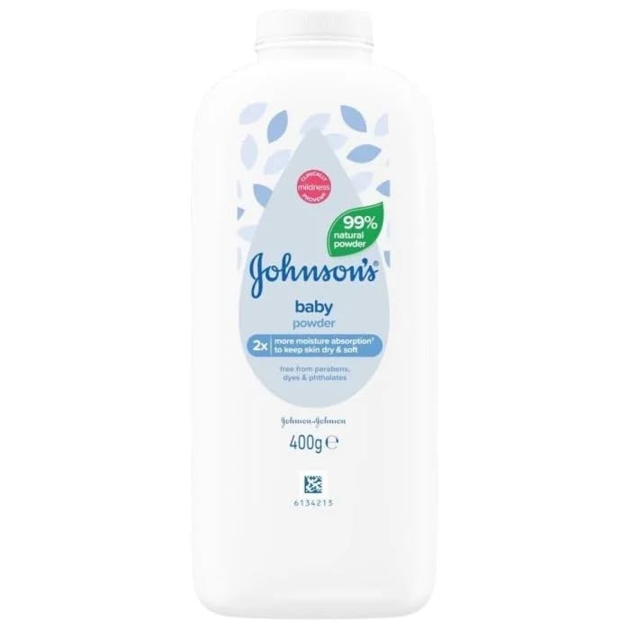 Johnson's Unisex-Baby Powder, 3 Pack (1200g) - Image 4