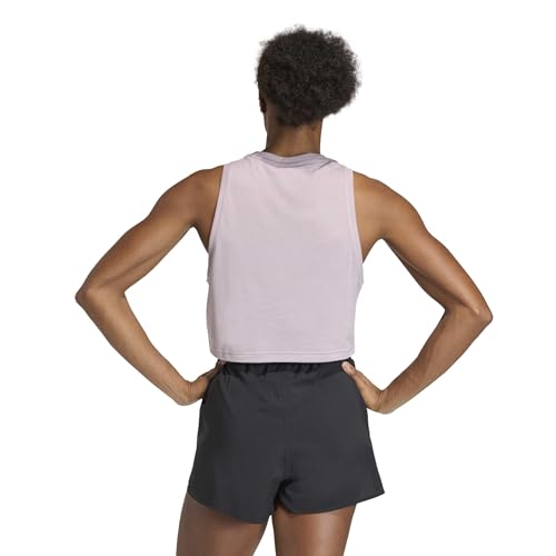 Image of adidas Womens Train Essentials Boxy Workout Tank Casual - Black