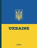 Ukraine Journal: Support for Ukraine, Notebook With Ukrainian Flag And Tezub, Journal (Diary) With Ukrainian Symbols, 8,5x11, 120 Lined Pages