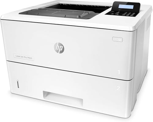 HP LaserJet Pro M501dn J8H61A, Imprimante monochrome recto-verso, noir et blanc, jusqu'à 43 ppm, USB, 2.0 Gigabit Ethernet, Grise
