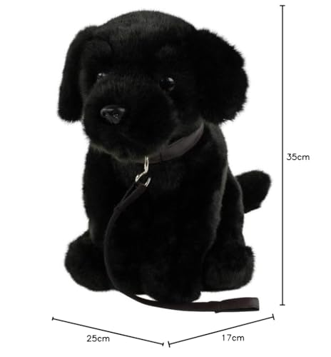 Teddys Rothenburg Labrador schwarz Kuscheltier 35 cm Plüschtier Hund
