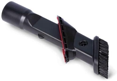 The crevice tool accessory for reaching tight spaces.
