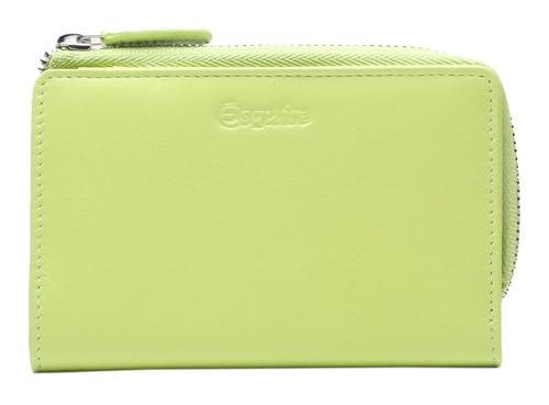 Esquire Viktoria 62 petit portefeuille lime pour optimiser votre rangement