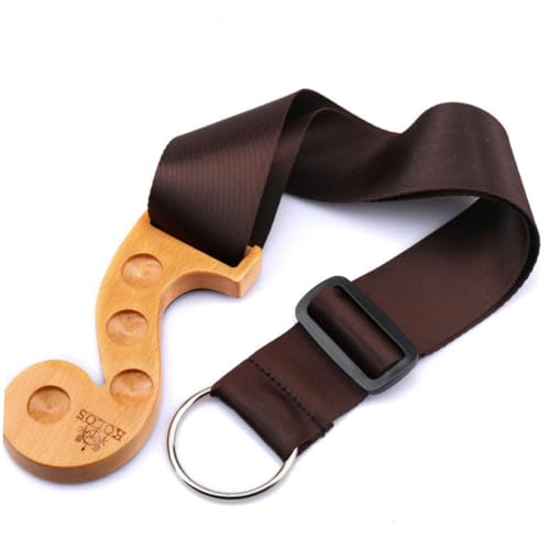 BESPORTBLE Bass Stopper Pad Wooden End-pin Rest 4 Position Holes for Violin