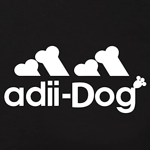 Image of Sage Square Set of 2, Comfort Cotton Dog T-Shirt, Sleeveless Vest for Dog Clothes, Puppy Tank Top Fashion Apparel (Black + Red) (Small - 14Inch)