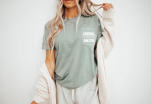 Personalized Future Mrs. Shirt, In My Engaged Era Shirt, Custom Engaged Shirt for Women, Engagement Gift, Fiance Shirt,4