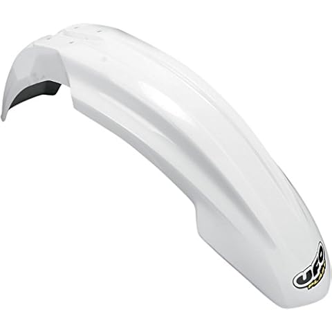 UFO Plastics Front Fender White for Honda CR CRF 125 250R 450R Cover