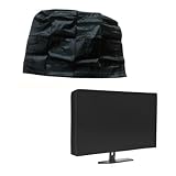Large compatibilité avec les appareils : conçu avec des dimensions polyvalentes pour s'adapter à une large gamme d'ordinateurs de bureau et de modèles de télévision, cette housse de protection offre un ajustement sûr pour un ajustement général qui s'adapte parfaitement à différentes tailles d'écran pour les bureaux à domicile ou les installations de divertissement en plein air
