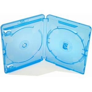 Amaray 10 x Double Blu-ray Case (Face on Face) 15mm Spine in Dragon Trading Packaging