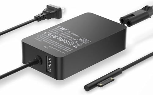 Microsoft タブレット+ キーボード、マウス、ACアダプター Amazon.co.jp: Surface Pro 充電器 BTBSZ 65W 15V 4A Surface