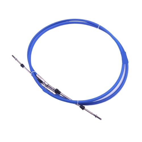 Câble d'accélérateur hors-bord bleu pour système de direction et télécommande de bateau 8ft