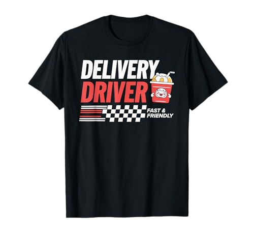Delivery Driver Motorcycle Food Delivery Guy Courier T-Shirt