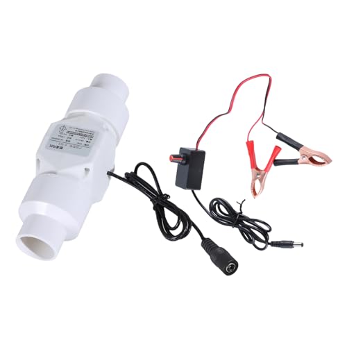 LfrXtra Ventilador de escape de 12 V silencioso en línea para el hogar, ventilador industrial para baño, cocina, baño y cocina