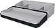 helit H6252595 - Tisch-Organizer „the companion“, Schreibtisch Butler in schwarz/grau