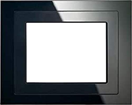 Preisvergleich Produktbild Siemens Schalterprogramm 1fach Rahmen Schwarz 5WG15888AB14