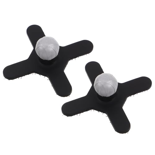 SOIMISS 2 Marcadores Reflectantes Ópticos de Captura de Movimiento de 14 Mm, Puntos Cruzados Infrarrojos para Componentes Electrónicos, Base de Cinta Adhesiva, Compatibles para
