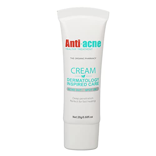 Tratamiento para el Acné, Crema Facial Antiacné Gel para Eliminar el Acné Crema para Espinillas para el Acné Gel para el Tratamiento de Espinillas la Crema en Gel Reduce el Enrojecimiento Y Previene