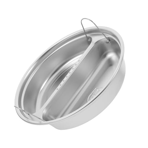 OUNONA Recipiente De Acero Inoxidable Para Cocinar Al Vapor Olla De Vapor Bandeja De Vapor Para Cocina Cesta De Vapor Cesta De Acero Inoxidable Para Cocinar Al Vapor Recipiente De