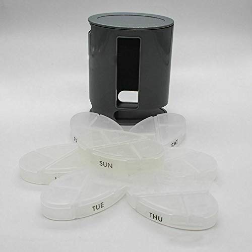 ELECTROPRIME 1X(7 Day Pill Organizer for Storage Case Compact Tissue Mini Pill Storage B J5Q9