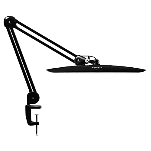 Lampe de table à bras pivotant réglable LED métal 2200 lumens éclairage maison