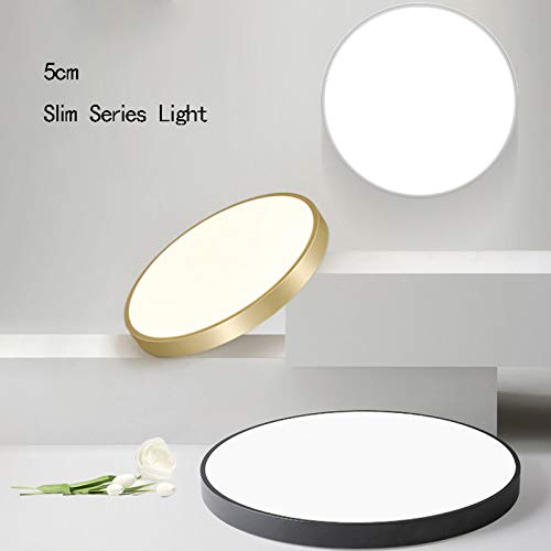 Luces de techo LED circulares para iluminación de dormitorio moderno 4