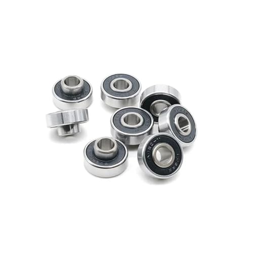 Rodamiento para patineta 608RS kit de 8 unidades de 8x22x7 mm