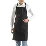 シワになりにくい メンズ エプロン 首掛け シンプル H型 首掛け シンプル 男性用 メンズ カフェエプロン エプロン メンズ 前掛け