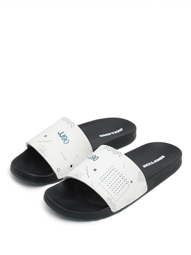 Image of JACK&JONES Men's Digital Print Pool Sliders