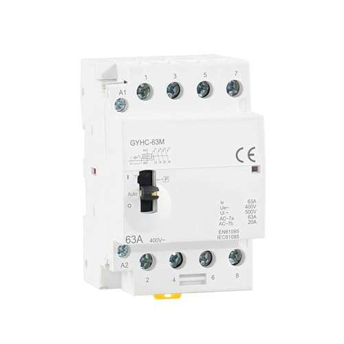 Contacteur domestique 4P 63A pour optimiser le chauffage et chauffe-eau
