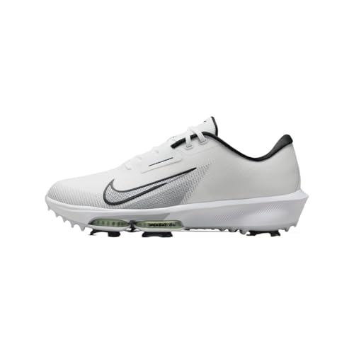 Nike Infinity Tour 2 Golf Shoes (FD0217-100, White/Vapor Green/Pure Platinum/Black) Size 12.5