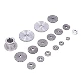Fafeicy Mini-Drehbank Wechselräder, 17-teiliges Set CJ0618 Kompatibilität