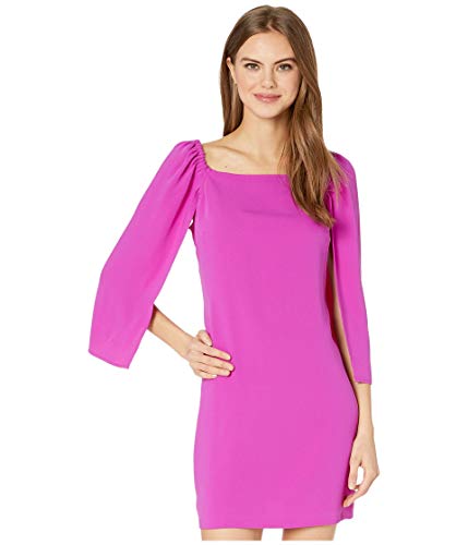 Trina Trina Turk Women's Cape Sleeve Dress, Acai, Size 0