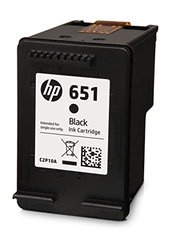 Hewlett-Packard HP 651 Cartouche Ink Advantage Authentique, Noir