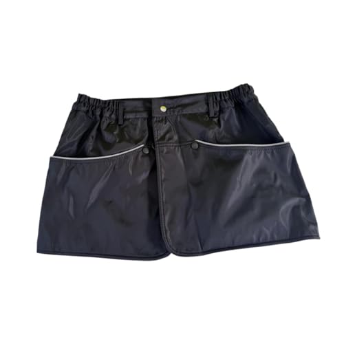 AWHAO Hundetraining Schürze mit Taschen wasserfeste robuste Hunde Handler Kleidung, Black M
