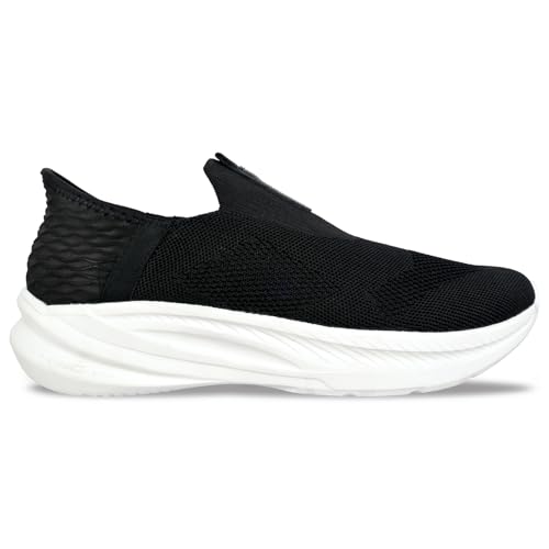 Image of Men's Mesh Slip On Walking Shoes Breathable Lightweight Non-Slip EVA Sole Grey Black