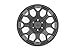 Rough Country 77 Series One-Piece Aluminum Wheel - 20x9, 6x5.5