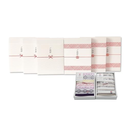 引っ越し 挨拶 粗品 タオル 今治 のし付き シール付き 手提げ付き かわいい おしゃれ (6個セット)