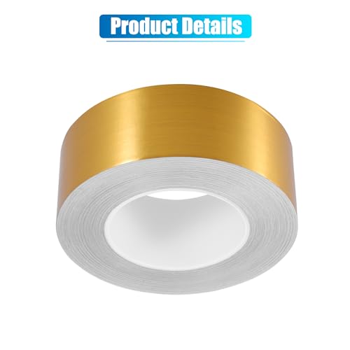 Tiras decorativas impermeables reflectantes de 5 cm x 50 m para coche y moto dorada 7