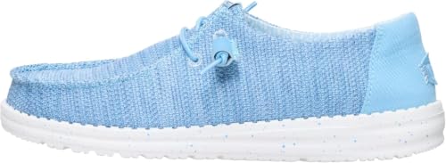 Image of HEYDUDE Women's Wendy Stretch Sox Slip On Loafer | Lightweight Stretch Mesh Easy On | Elastic Laces, Sock Like Fit