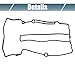 uxcell Car Valve Cover Gasket Replacement for Chevrolet Trax 2015-2021 No.55573747 Black Rubber