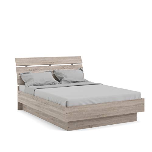Tvilum Scottsdale Bed with with Slats, Queen, Truffle