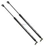 XIANGSHANG 1989-1998 180SX RS13 RPS13 KRS13 KRPS13 リアスポイラー仕様 リアゲートダンパー バックドアダンパー リアハッチダンパー トランクダンパー 車検対応 交換用品 サポートダンパー 2本組 黒ノーマル [並行輸入品]