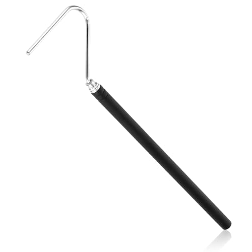Image of JJUNW Grappling Hook, Snake Hook Stainless Steel Extensible, Snake Enclosure Snake Enclosure Accessories, Snake Rack Retractable Reptile Hook for Catching, Controlling or Moving Snakes, Material Tool