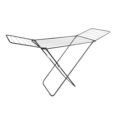 Amig - Klappbarer Wäscheständer mit Flügeln Mod. Aeria ZenRack - Robuster Stahl - Wäschetrockner - Einfacher Aufbau und ...
